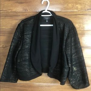 Dressbarn women’s open front cardigan jacket blazers size 1X